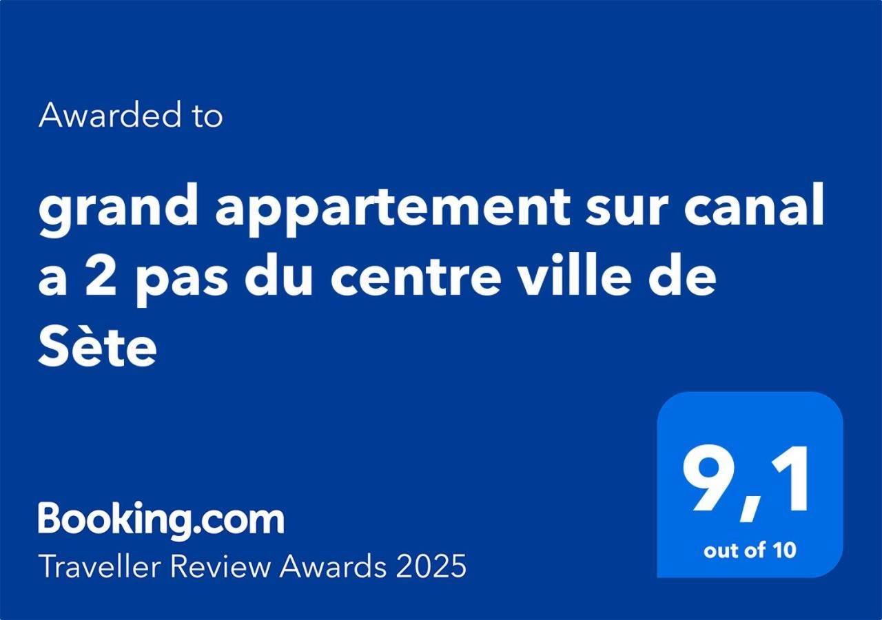 Location saisonnière d'un appartement à Sète Esterno foto